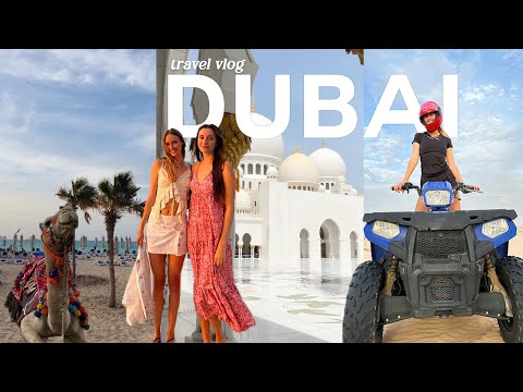 DUBAI VLOG: desert safari, grand mosque, museums