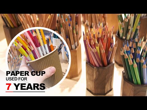 Woodworking for Art - Pencil Holder