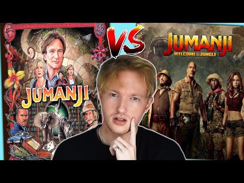 Jumanji 1995 vs Jumanji 2017