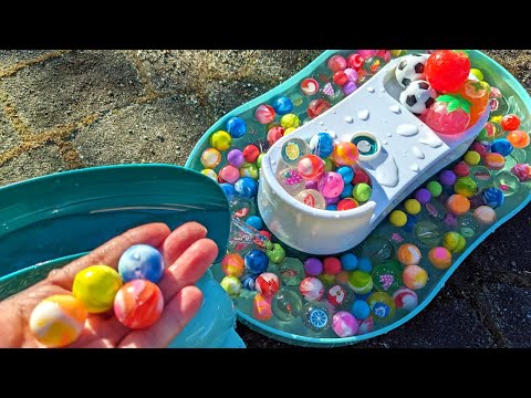 Water Marble Run Live☆Colorful Ball x Wooden x Castle Course