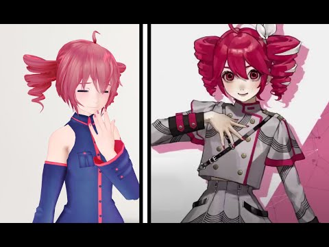 [MMD Talkloid] Teto's new SynthV voicebank