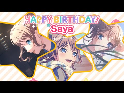 [BanG Dream!]  Happy Birthday! Yamabuki Saya (5/19) + Conversation