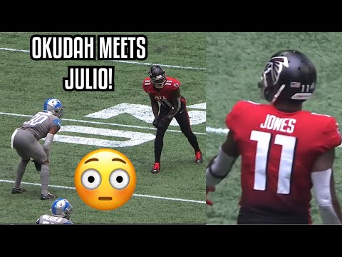 When Jeff Okudah MET Julio Jones 🔥 (WR Vs CB) 🚨 JEFF OKUDAH TRADED TO THE FALCONS!