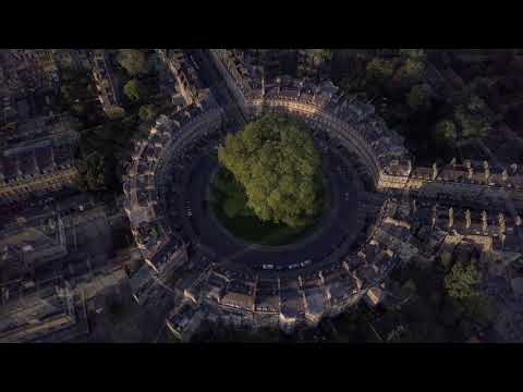 The Royal Crescent & The Circus In Bath , The most noble building in the world