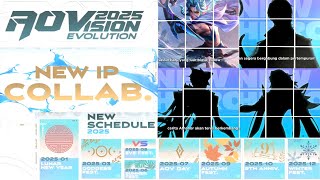 AOV New Update Plan for 2025 | New Hero | New Collab, New Skin Fest, More Infos | AOVISION Evolution