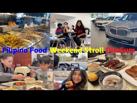 VLOGMAS DAY 14 Filipino Food, Dim Sum and BMW | Living in Los Angeles