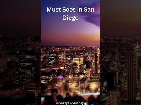 Must Sees in San Diego #travel #sightseeing #places #places #traveling #citytour #sandiego