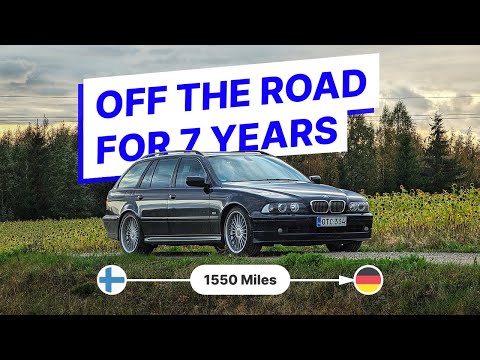 I Found the Rarest BMW Touring, Serviced It & Drove It 1550 Miles Back Home - Alpina B10 V8S