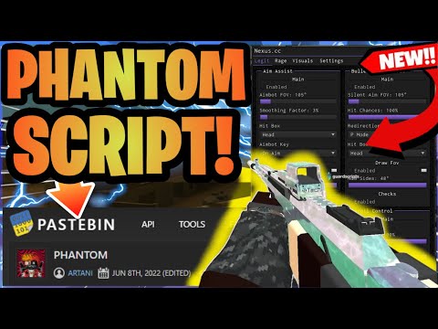 [PASTEBIN 2023] Phantom Forces Script Hack Gui | AIMBOT | SILENT AIM | INF AMMO | UNLOCK ALL Roblox