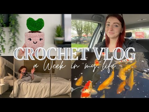 Week in the life: Part time crochet business owner ✨ Balancing my business while working full time 📆