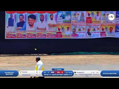 KHARIGOAN MASTERS VS ACHOLE MASTERS MATCH AT फिटनेस ४०+ मास्टर्स ठाणे परिसर आयोजित २०२४