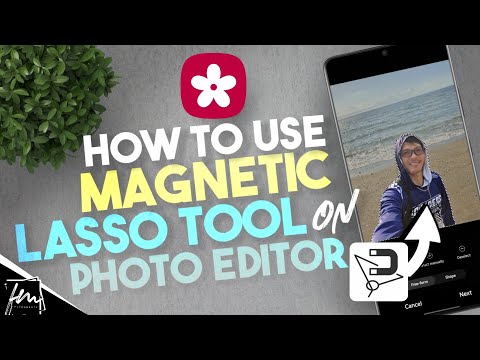 How to use Magnetic Lasso Tool in One UI 6 Photo Editor