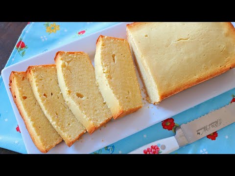 Easy Old Fashioned Pound Cake (Loaf Pan Recipe)