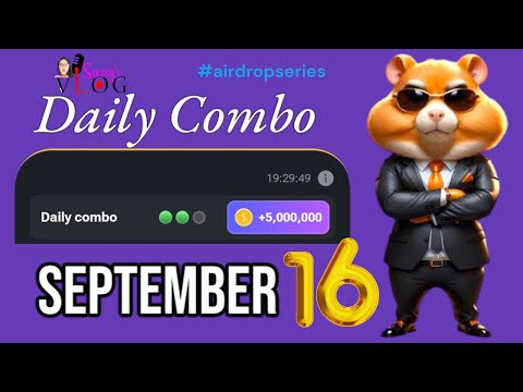 16 September Hamster Kombat Daily Combo + How to unlock Hamster Kombat Cards