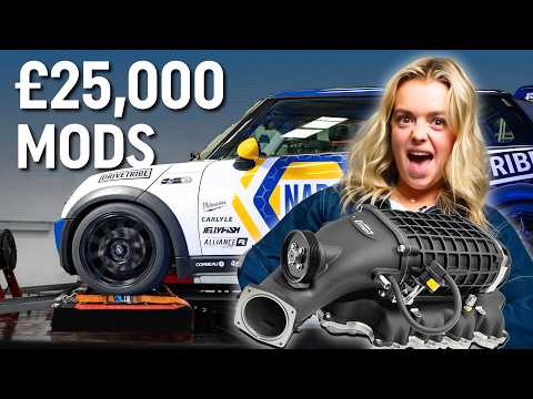 Izzy Hammond Installs £25,000 POWER Mods to her £1,500 Hot Hatch!