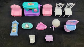 Diy unboxing amazing mini Bedroom set!  3 minutes satisfying video! @dolliyon @mini clay