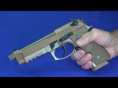 Beretta M9A3 9mm  Review & Range Footage