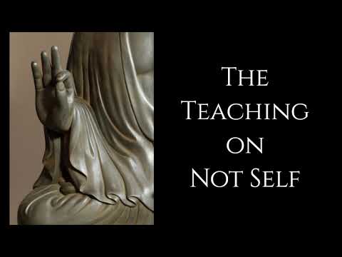 The Buddha's Teaching on Not Self  ~ Anattalakkhana Sutta -  Pali Buddhism