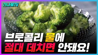 브로콜리 데치면 안돼요 이것만 알고 계세요 씻는법도 알려 드릴게요