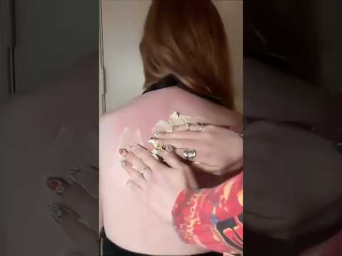 Back scratching #asmr