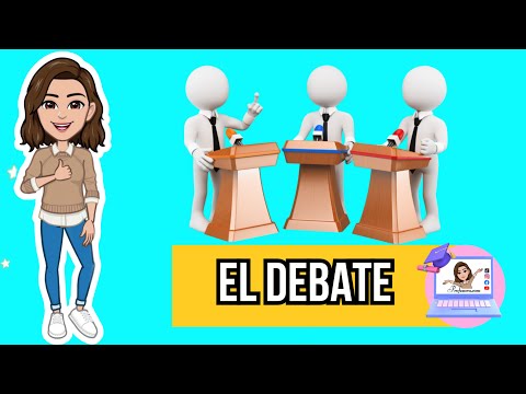 ✅EL DEBATE |👨🏻‍⚖️ Estructura, Función, Reglas, Roles, Características,  👨🏻‍⚖️