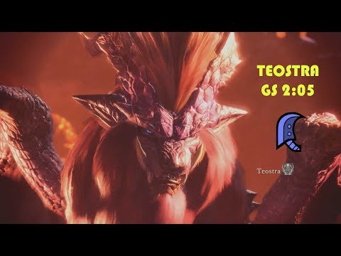 MHWorld | Teostra TA Solo [Greatsword] 2'05''91 {★8 業火の疵は浅からぬ}