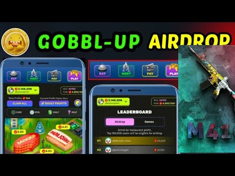 Gobblup Airdrop| Gobblup new updates dubai restaurent