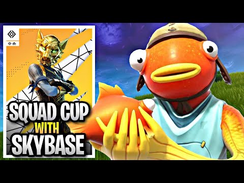 HOW WE WON GAME WITH SKYBASE IN SQUAD VICTORY CUP 😯🐟