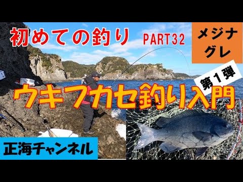 初めての釣りPART 32  難しくなりすぎたメジナ釣り　本当はとっても簡単