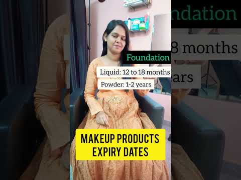 Makeup products Expiry dates #shorts #youtubeshorts