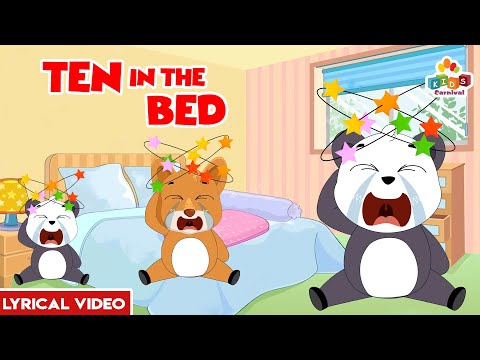 Ten In The Bed (Lyrical Video) I Kids Songs And Nursery Rhymes For Kids I Kids Carnival