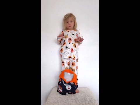 Watch as she transforms into Halloween fun with our latest collection!