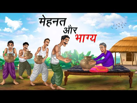 मेहनत और भाग्य | MEHNAT AUR BHAGAYA | HINDI KAHANIYA | HINDI STORIES