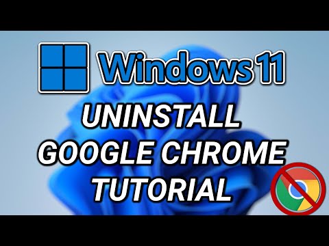 Windows 11 | How to Uninstall Google Chrome From Your Computer