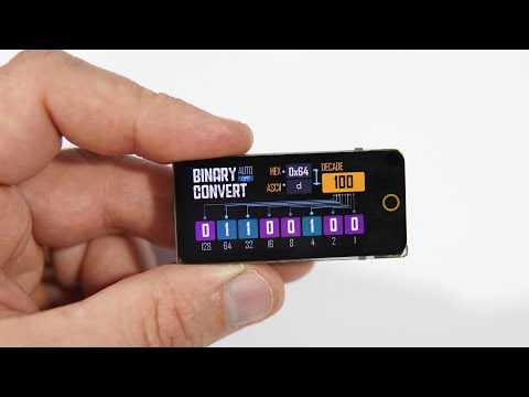 T-Display AMOLED Touch ESP32 (Number converter Project)