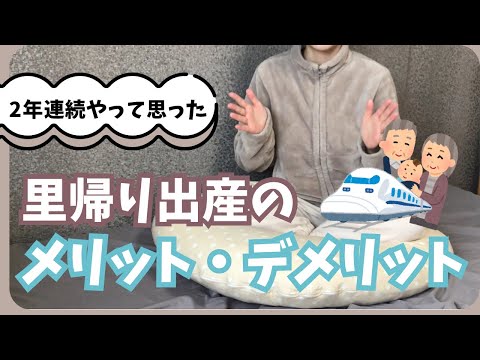 【第一子とは違った】里帰り出産を2年連続やって思ったメリット・デメリット