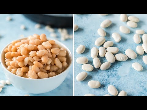 Instant Pot White Beans (Great Northern Beans, No Soak Method)