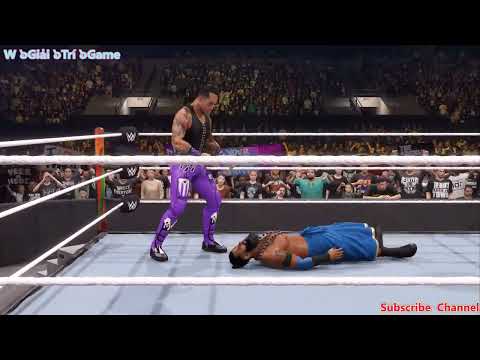 WWE 2K24  DAMIAN PRIEST VS. VEER MAHAAN #2024 #sports #wrestling