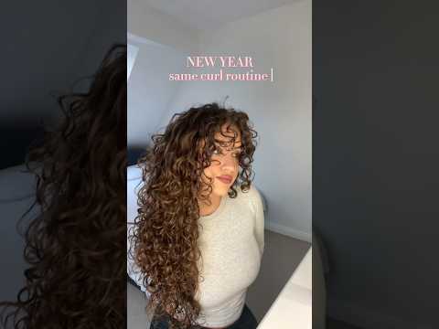 Curl routine! Happy new year xo