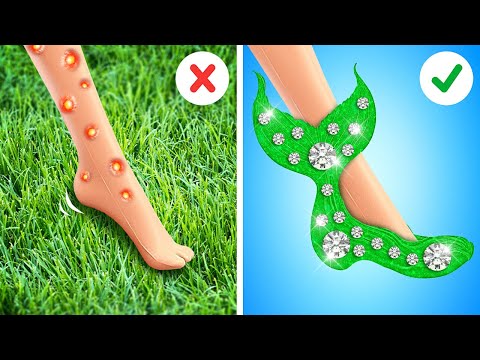 🤩 WOW! Little Mermaid Tail in Real Life! Awesome Hacks on How to Be a Mermaid by La La Life Emoji