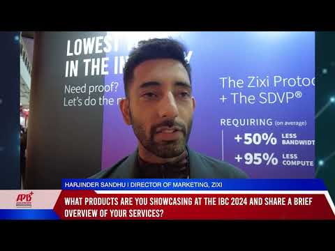 IBC2024: Interview with Zixi