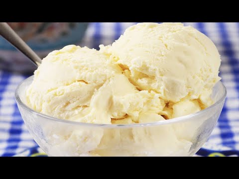 No Churn Vanilla Ice Cream Recipe Demonstration - Joyofbaking.com