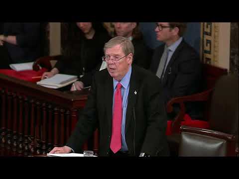 Senator Isakson pays tribute to Senators Joe Donnelly and Heidi Heitkamp