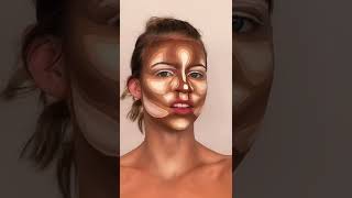 SATISFYING CONTOUR BLENDING VIDEO!!! | Sydney Morgan #shorts