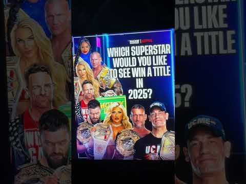 What WWE Wrestlers Should Win A Title In 2025 #shorts