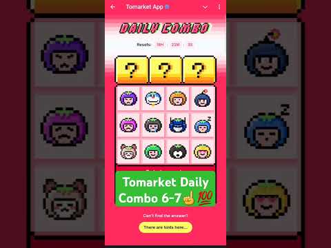 Tomarket Today Daily Combo 6 December | tomarket daily Combo today | tomarket Combo today