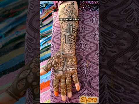 Mehndi design #youtubeshorts#mehndi#viralshort#heenadesign#siyara#ytshorts