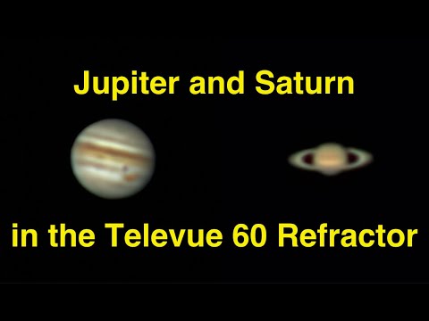 What Jupiter Looks Like in the Small Televue 60 Refractor