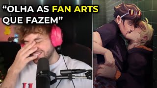 BRINO fala sobre as FAN ARTS SAFADAS do RPG NATAL MACABRO