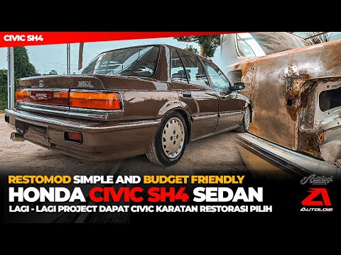 Restomod Simple Honda Grand Civic 35x Grand Stage Wannabe - Full Karatan Low Budget